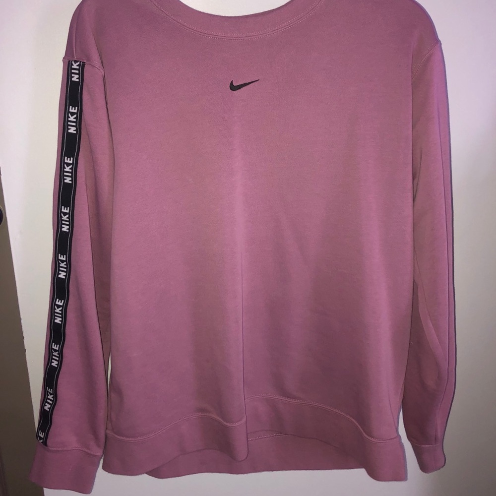 magenta nike crewneck
